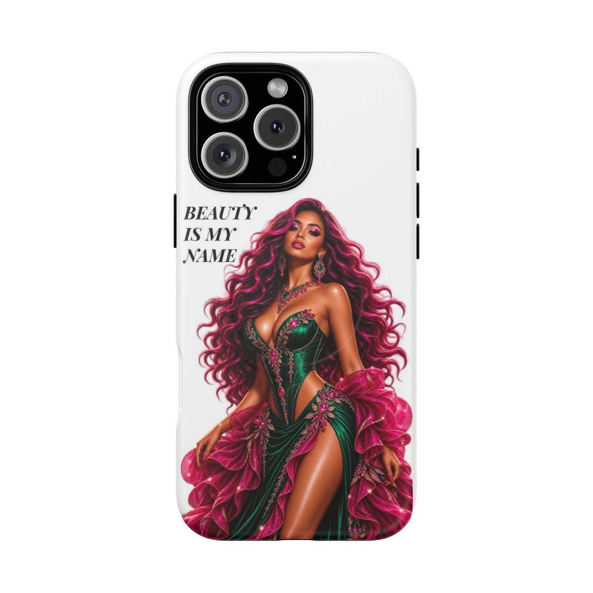 Phone Case — "Beauty Is My Name" Glamorous Magnetic Tough Case