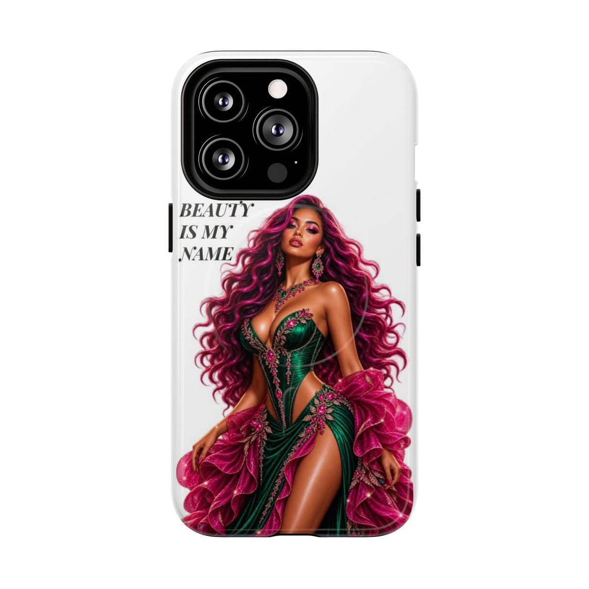Phone Case — "Beauty Is My Name" Glamorous Magnetic Tough Case