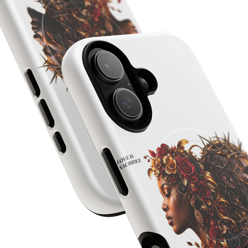 Phone Case — "Love Is Patient" Dual Portrait Magnetic Tough Case
