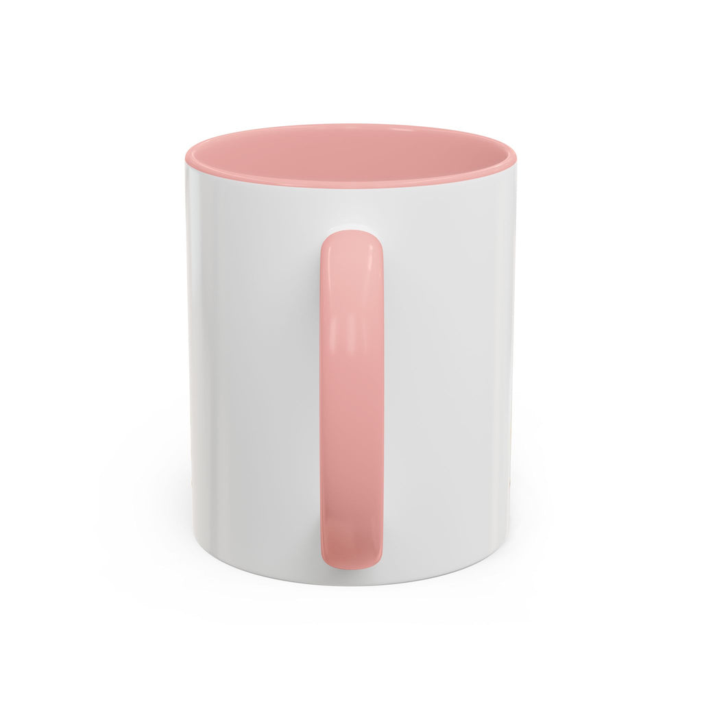 Branded Accent Coffee Mug — Elegant Mountain Logo 11/15oz