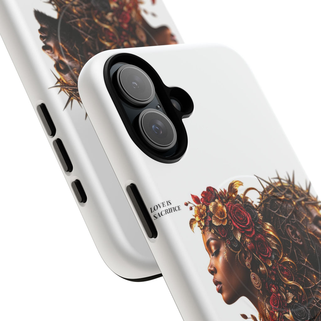 Phone Case — "Love Is Patient" Dual Portrait Magnetic Tough Case