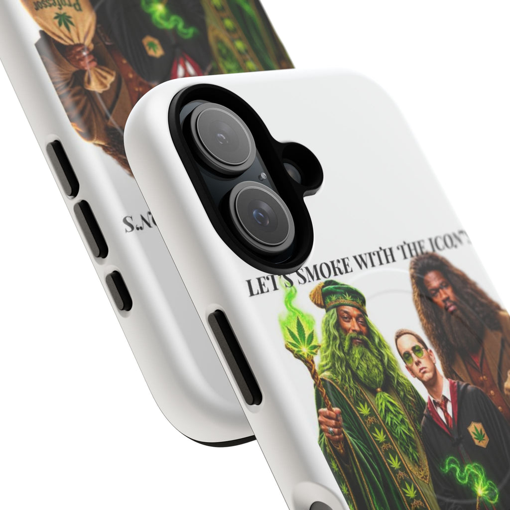 Phone Case — "Let's Smoke With The Icons" Wizard & Herbology Design