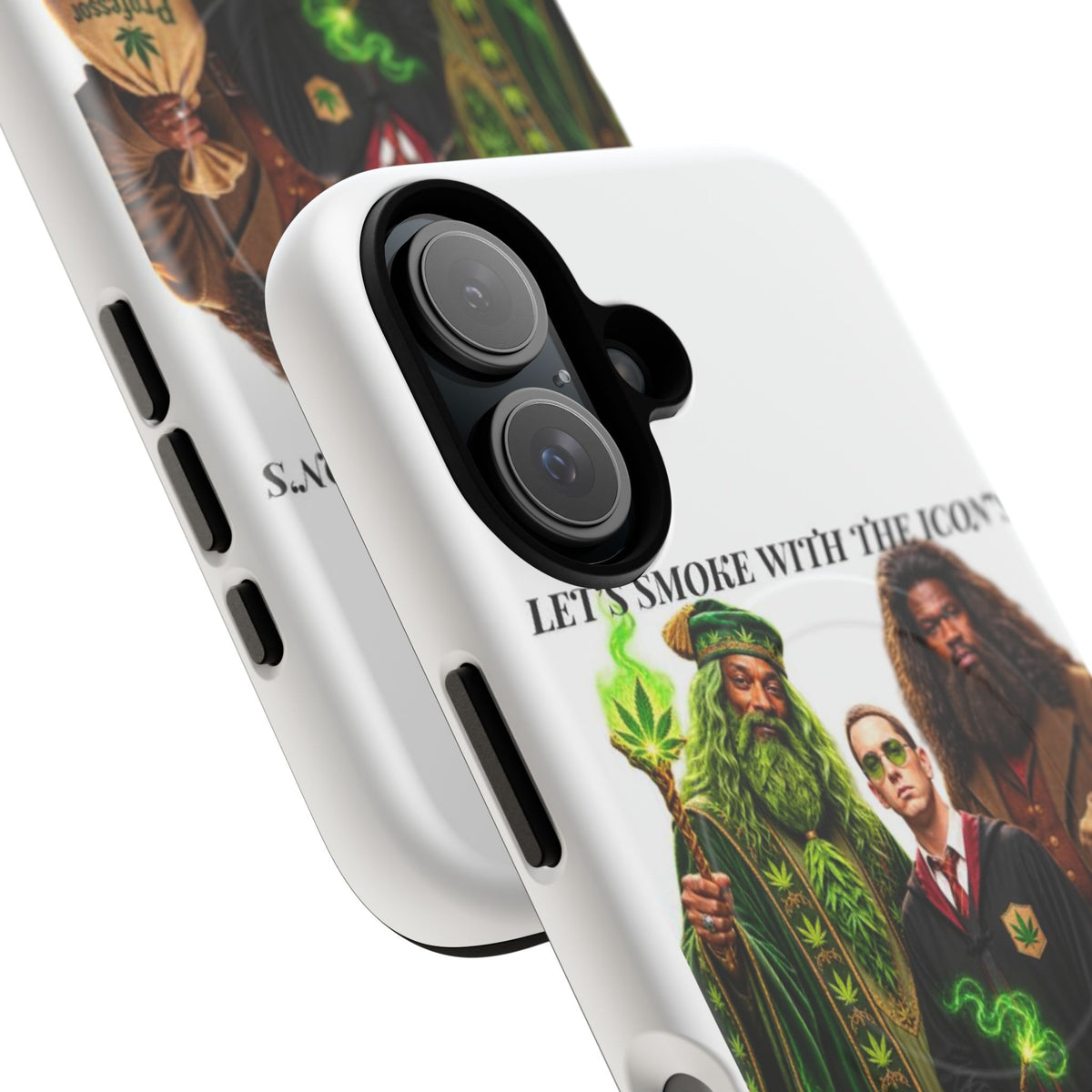 Phone Case — "Let's Smoke With The Icons" Wizard & Herbology Design