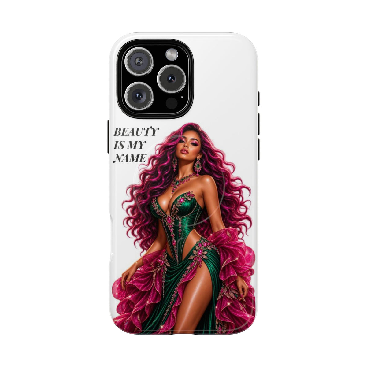 Phone Case — "Beauty Is My Name" Glamorous Magnetic Tough Case