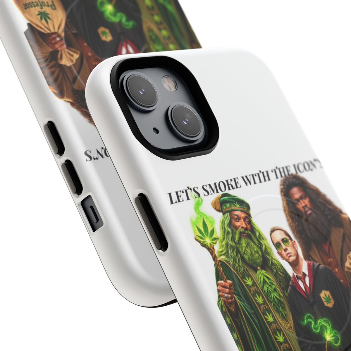 Phone Case — "Let's Smoke With The Icons" Wizard & Herbology Design