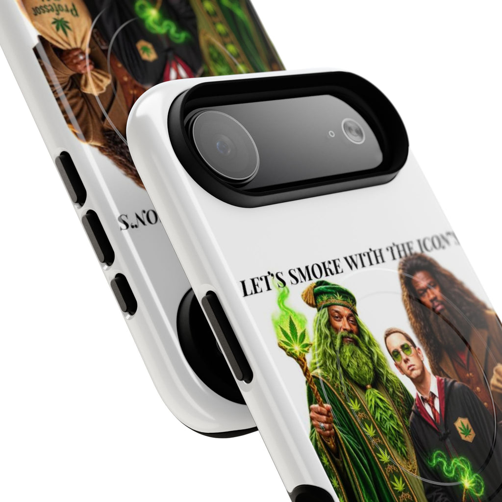 Phone Case — "Let's Smoke With The Icons" Wizard & Herbology Design