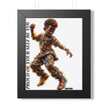 Proud of Your Self Be You Framed Poster — Inspirational Black Boy Art Print