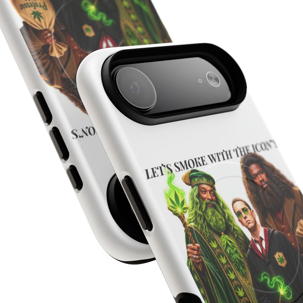 Phone Case — "Let's Smoke With The Icons" Wizard & Herbology Design