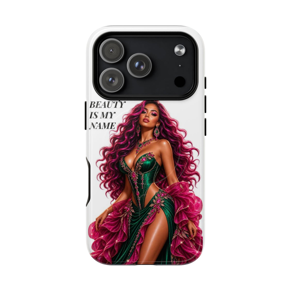 Phone Case — "Beauty Is My Name" Glamorous Magnetic Tough Case