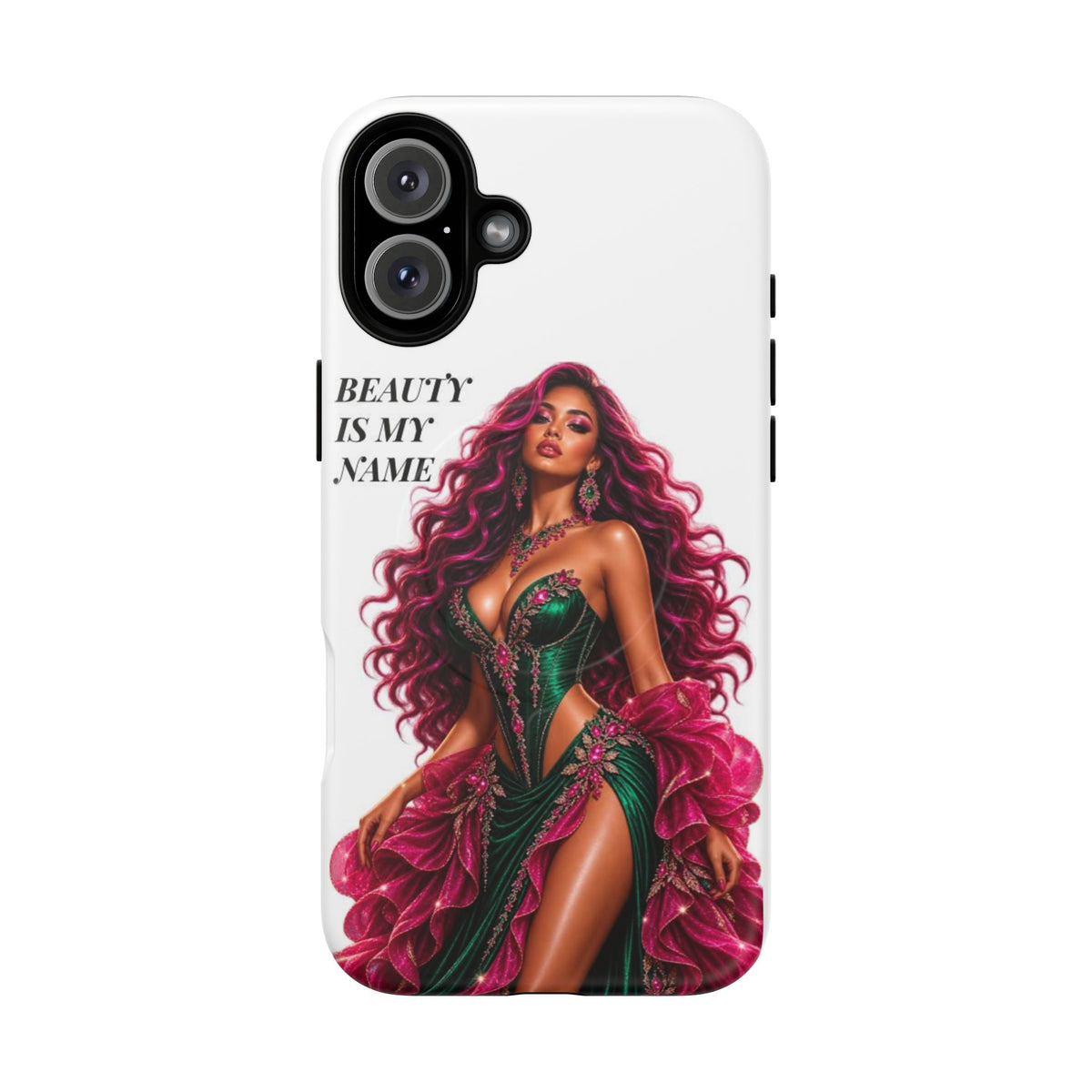 Phone Case — "Beauty Is My Name" Glamorous Magnetic Tough Case