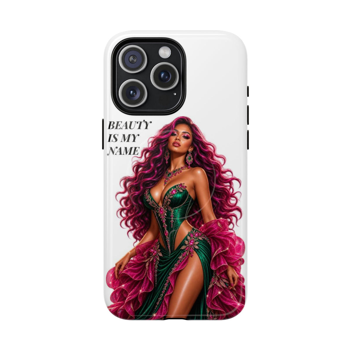 Phone Case — "Beauty Is My Name" Glamorous Magnetic Tough Case