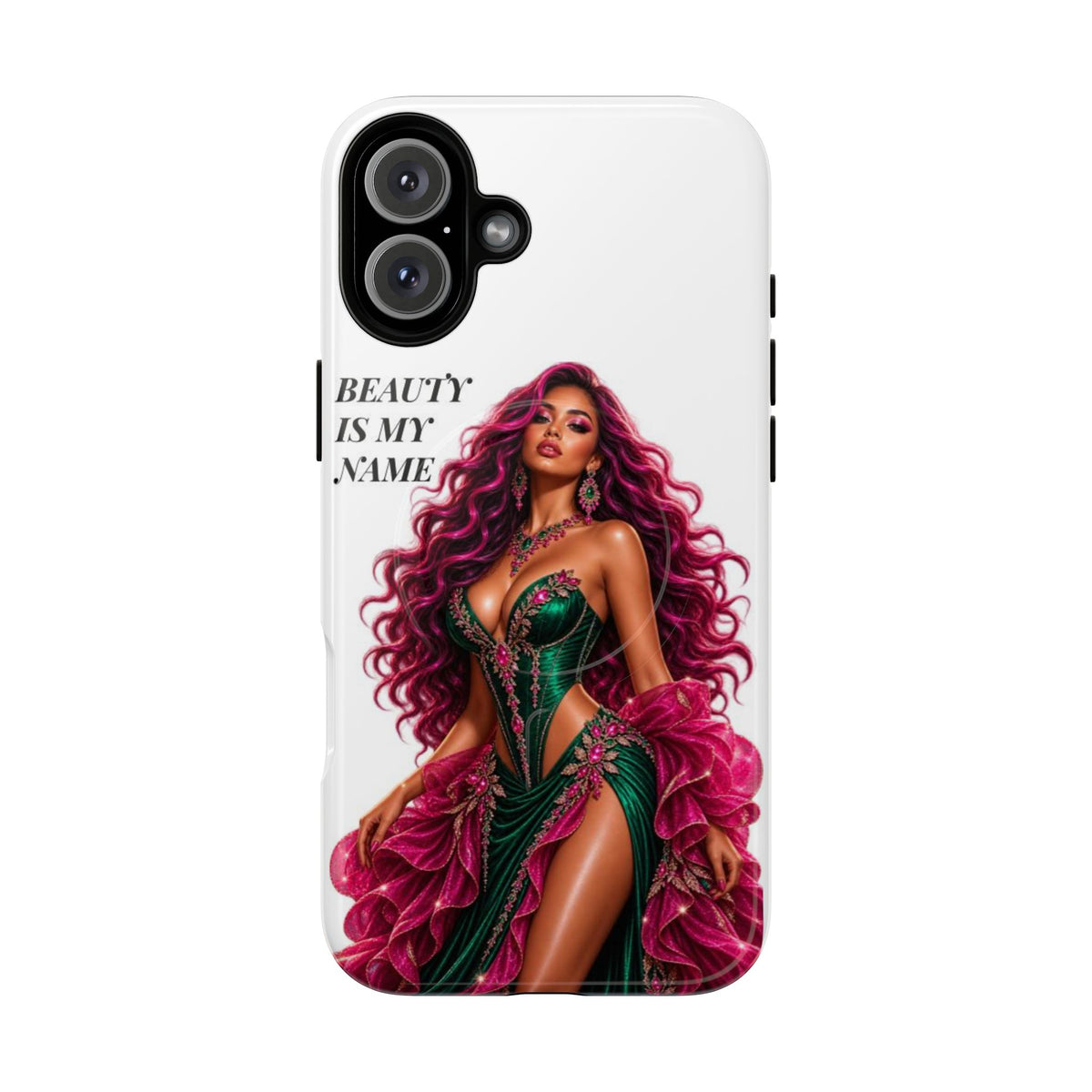 Phone Case — "Beauty Is My Name" Glamorous Magnetic Tough Case