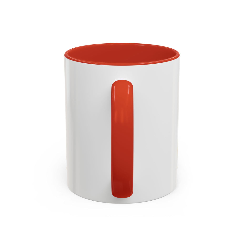 Branded Accent Coffee Mug — Elegant Mountain Logo 11/15oz