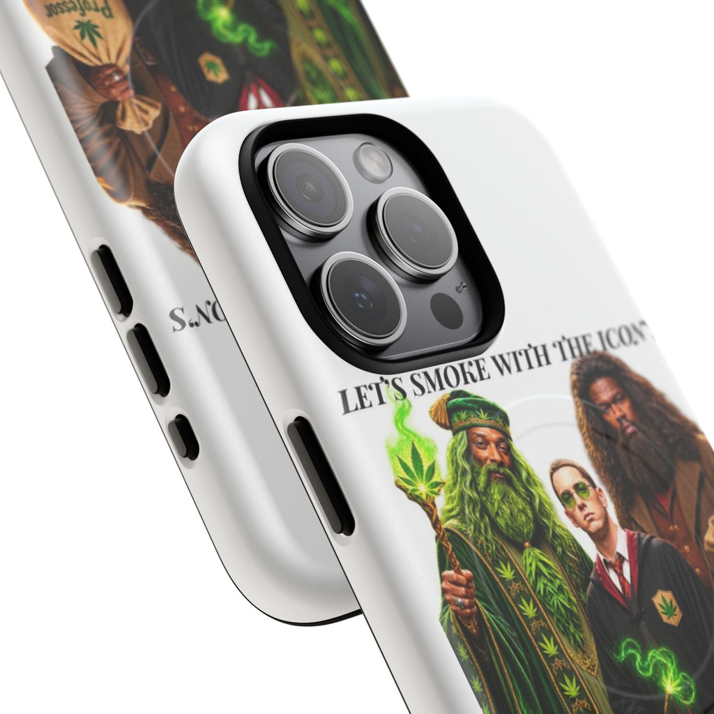Phone Case — "Let's Smoke With The Icons" Wizard & Herbology Design