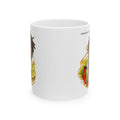 Portrait Photo Coffee Mug — Dreadlocks Artist Face Design (11oz, 15oz)