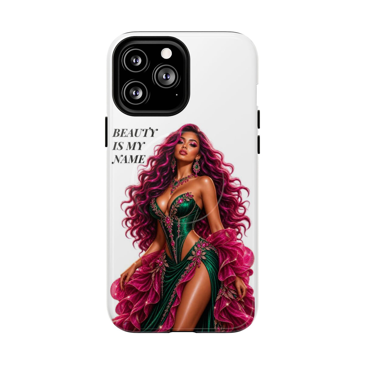 Phone Case — "Beauty Is My Name" Glamorous Magnetic Tough Case