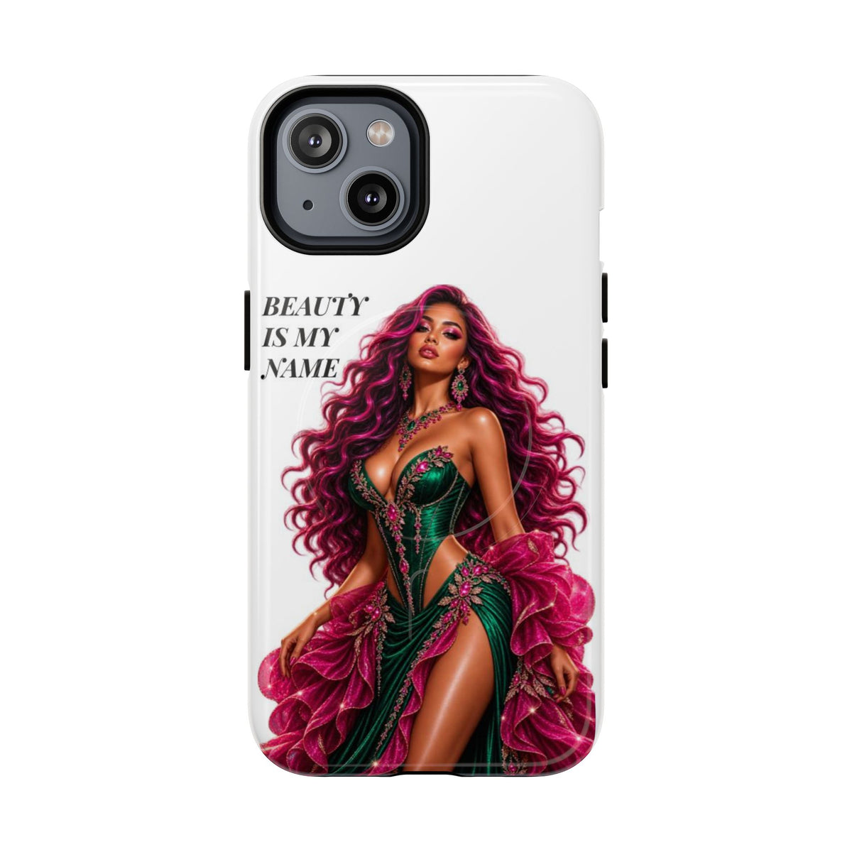 Phone Case — "Beauty Is My Name" Glamorous Magnetic Tough Case