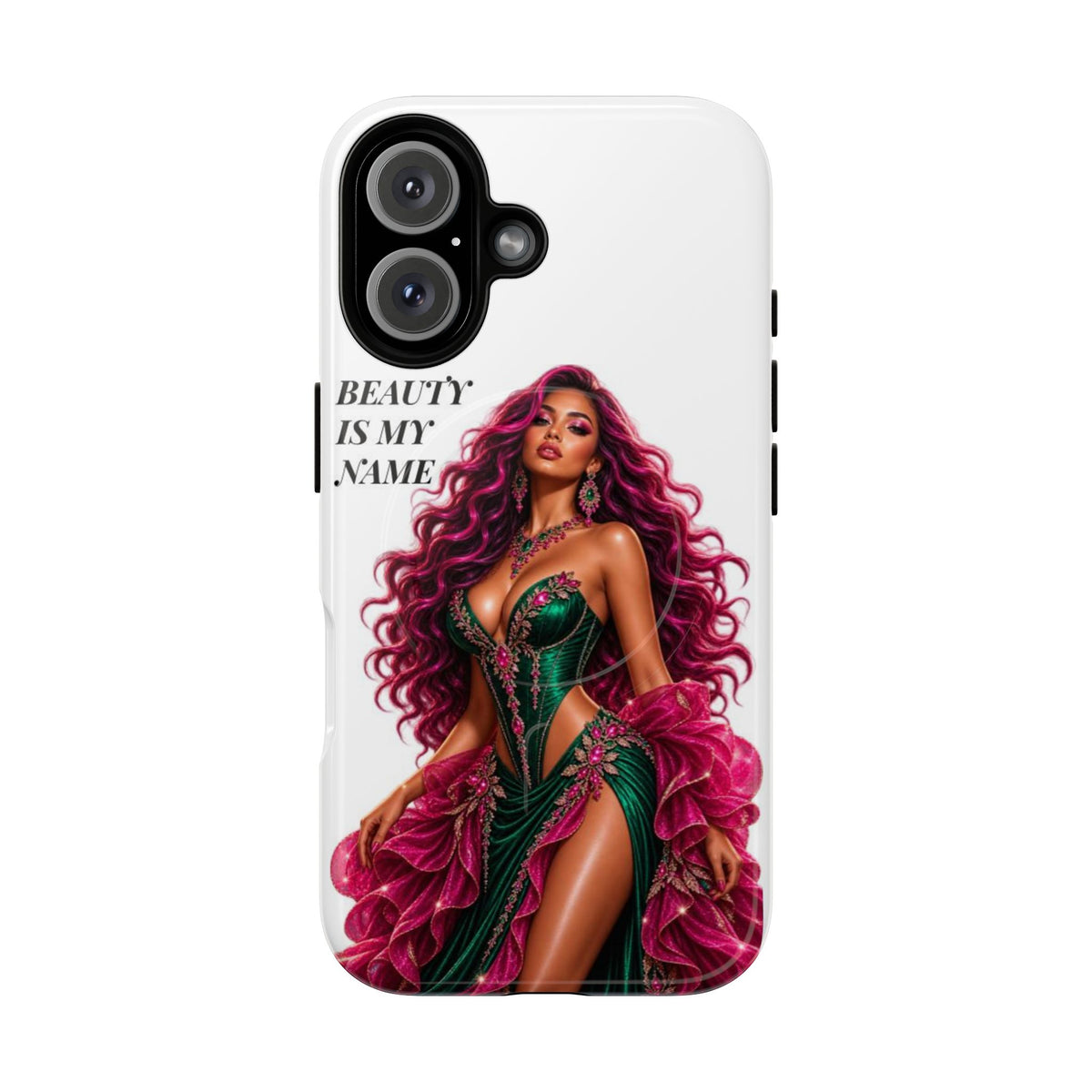Phone Case — "Beauty Is My Name" Glamorous Magnetic Tough Case