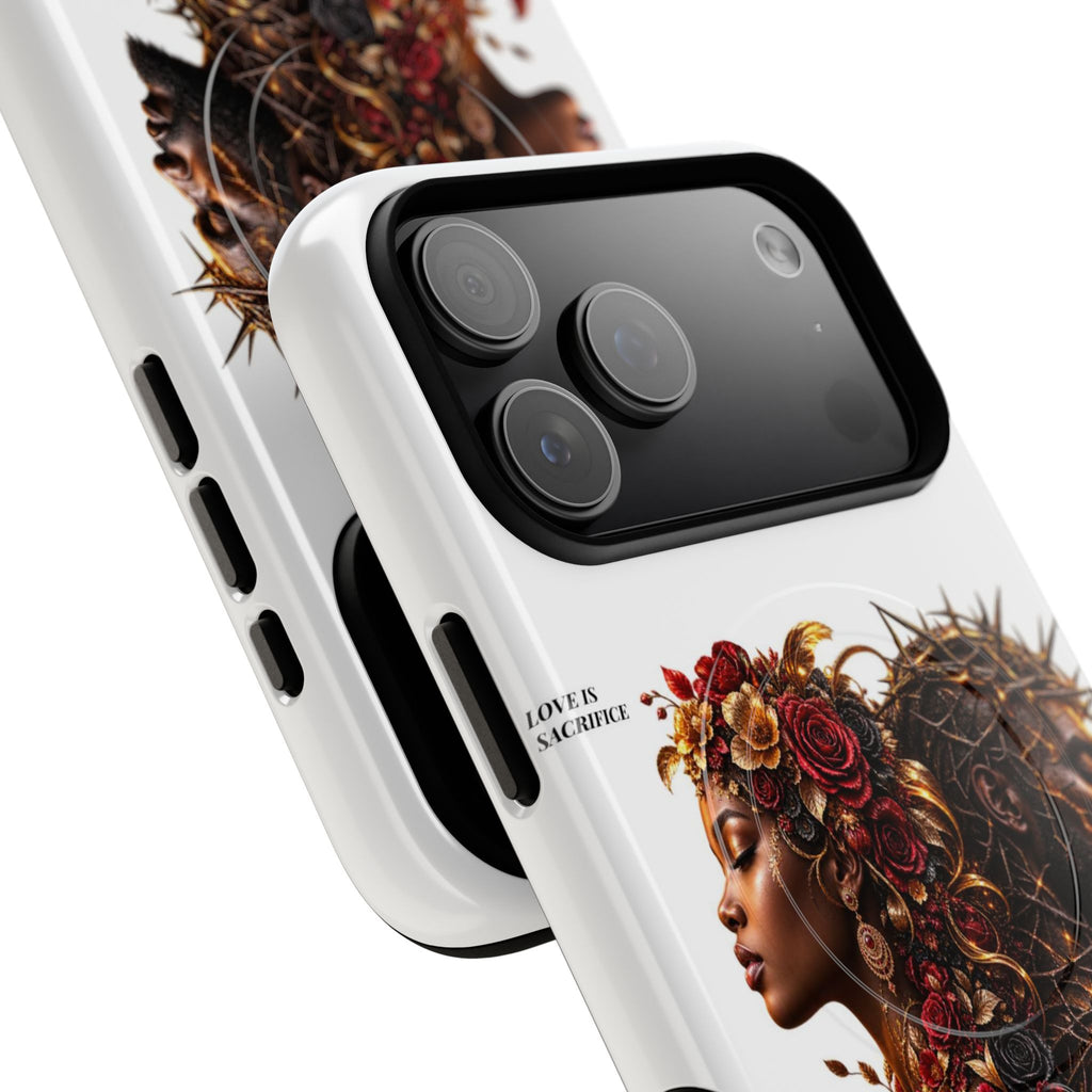 Phone Case — "Love Is Patient" Dual Portrait Magnetic Tough Case
