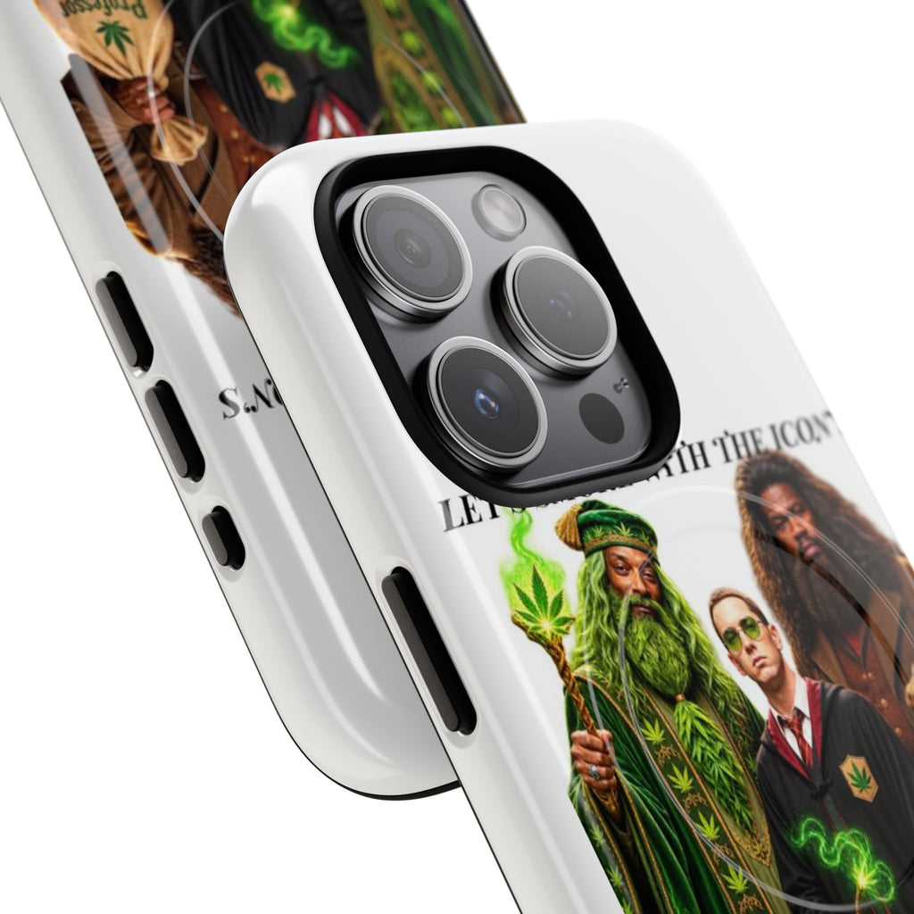 Phone Case — "Let's Smoke With The Icons" Wizard & Herbology Design