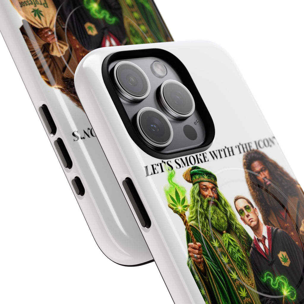 Phone Case — "Let's Smoke With The Icons" Wizard & Herbology Design
