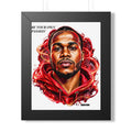 Inspirational Portrait Framed Poster — “Be Your Own Passion”