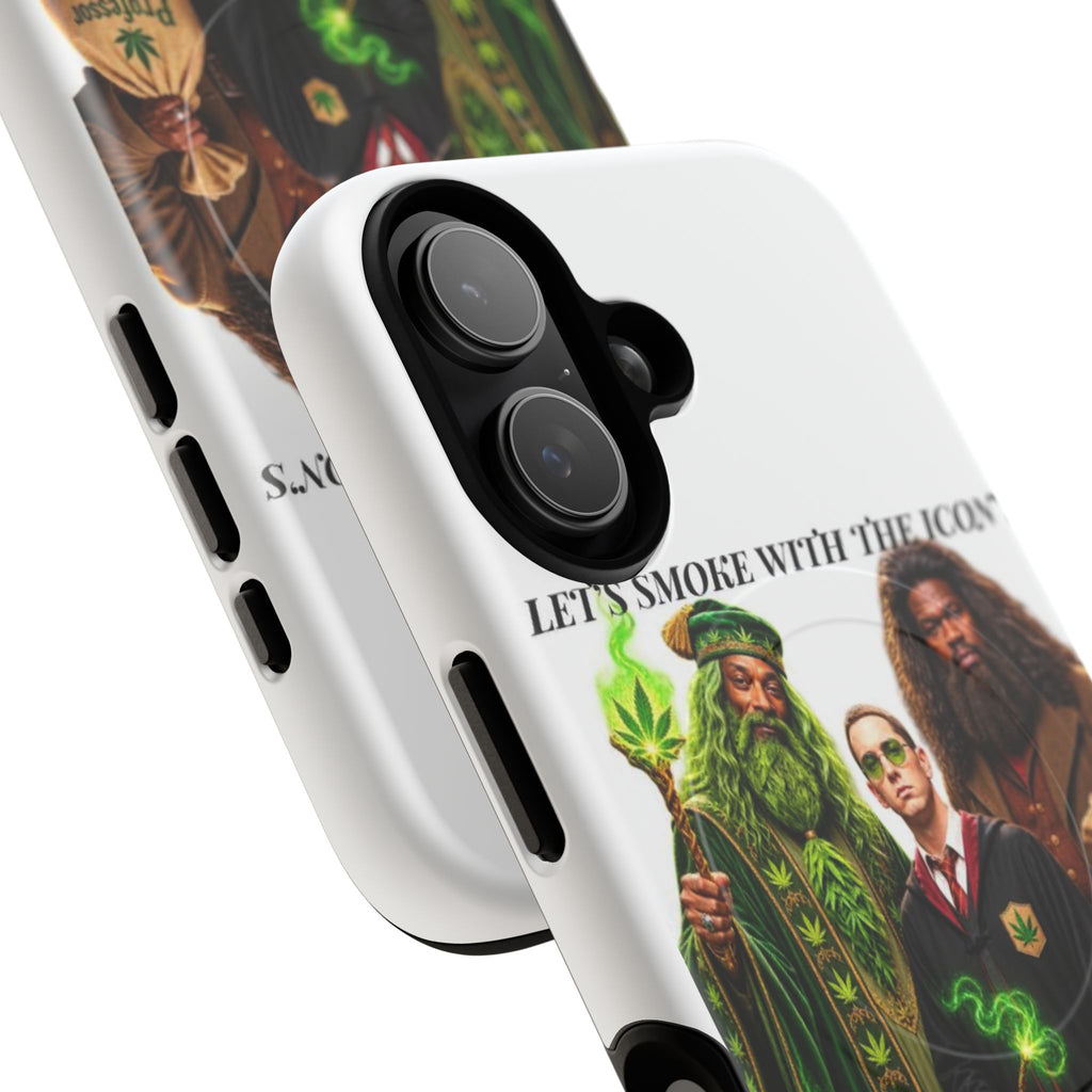Phone Case — "Let's Smoke With The Icons" Wizard & Herbology Design