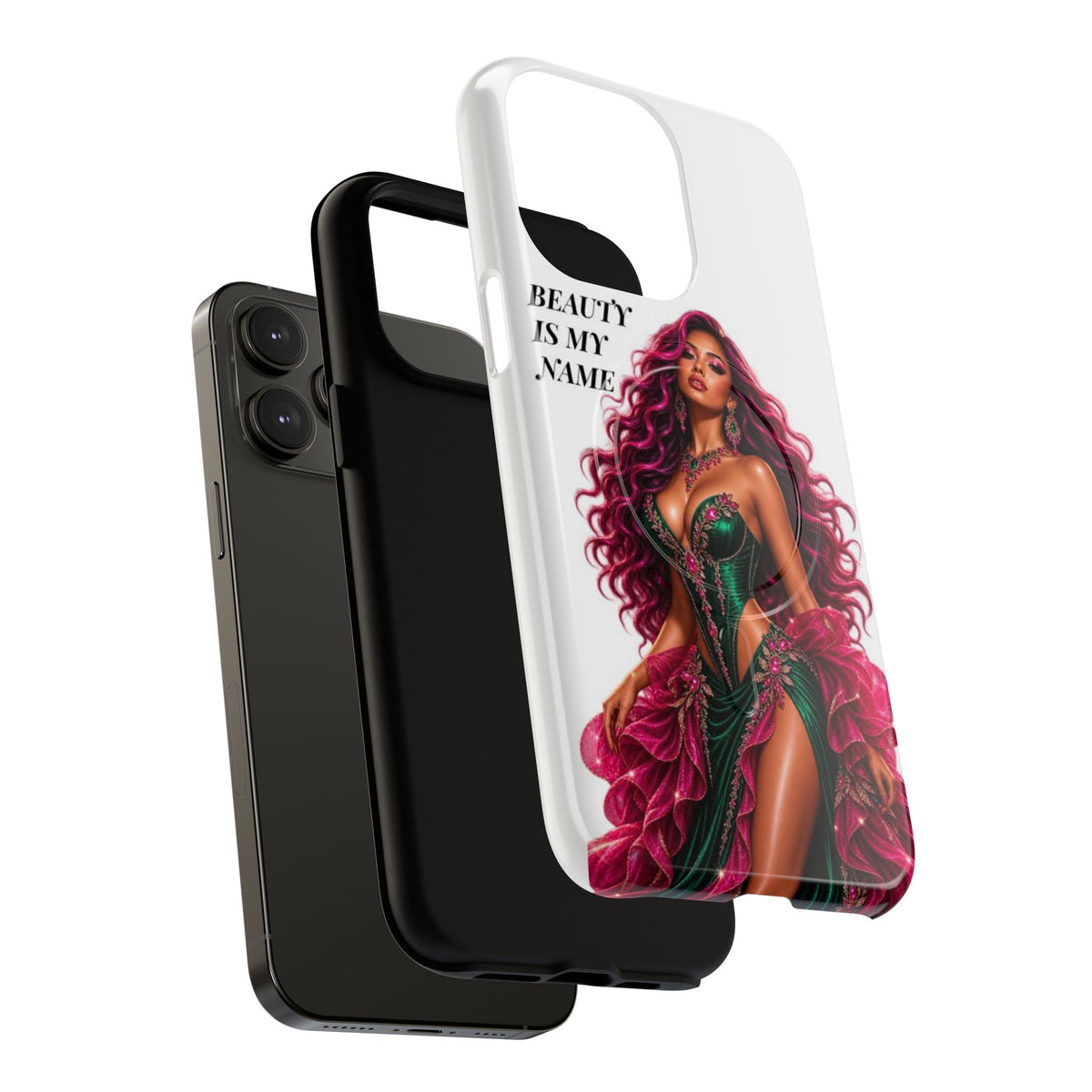 Phone Case — "Beauty Is My Name" Glamorous Magnetic Tough Case
