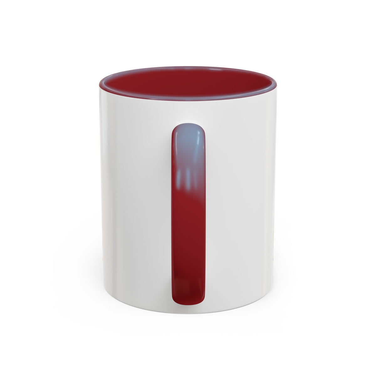 Branded Accent Coffee Mug — Elegant Mountain Logo 11/15oz