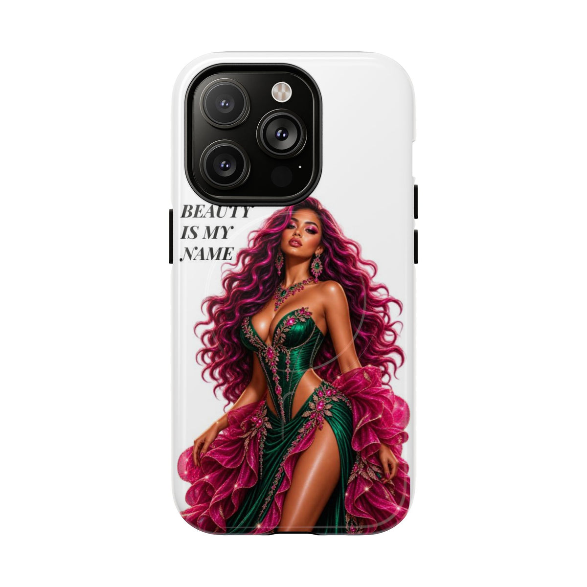 Phone Case — "Beauty Is My Name" Glamorous Magnetic Tough Case