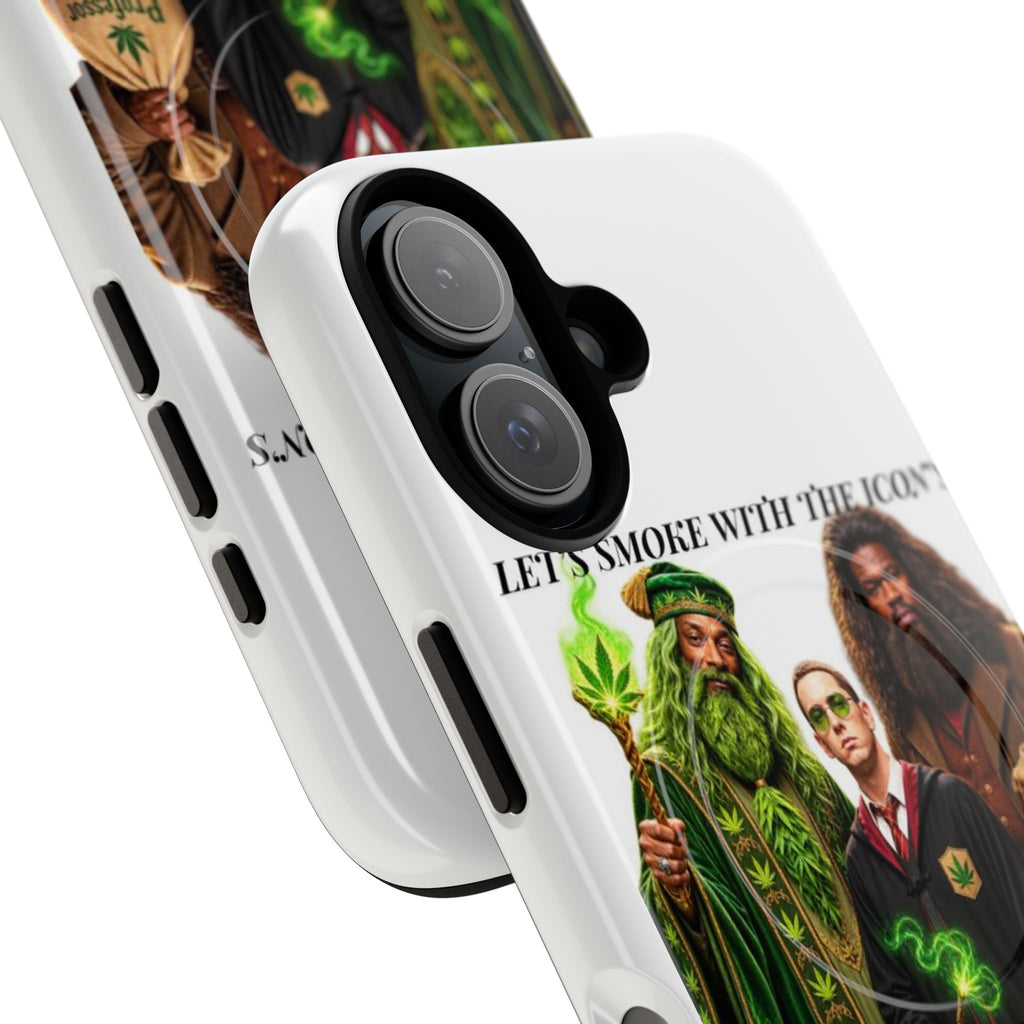 Phone Case — "Let's Smoke With The Icons" Wizard & Herbology Design