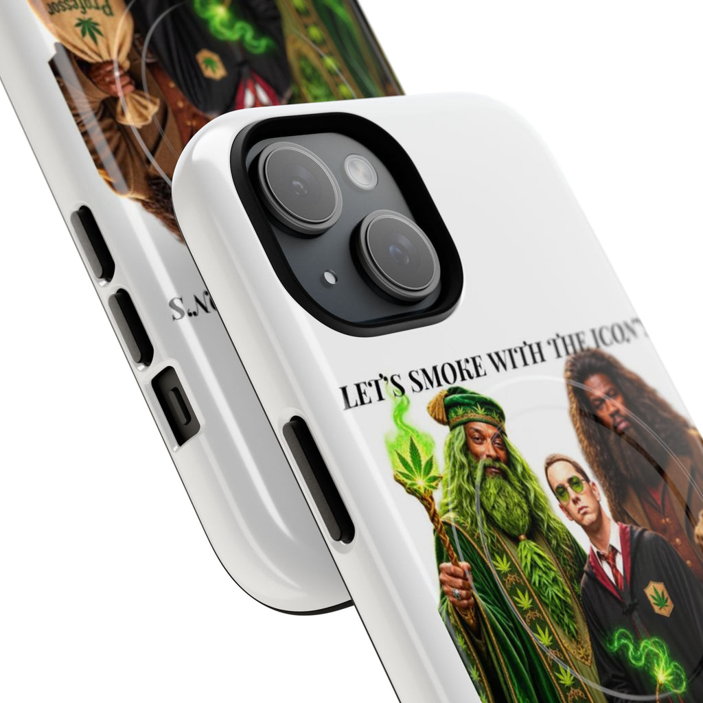 Phone Case — "Let's Smoke With The Icons" Wizard & Herbology Design