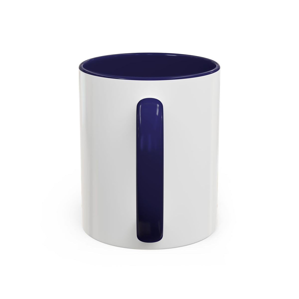 Branded Accent Coffee Mug — Elegant Mountain Logo 11/15oz