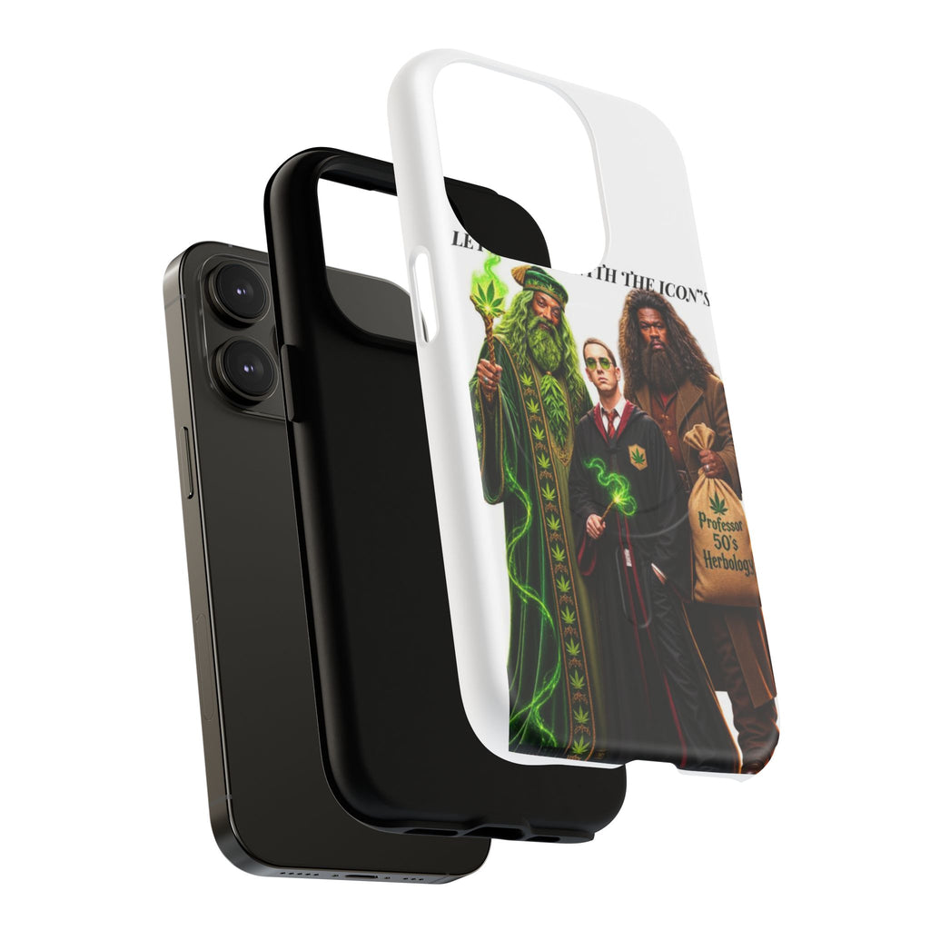 Phone Case — "Let's Smoke With The Icons" Wizard & Herbology Design