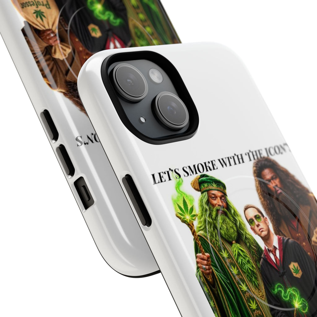 Phone Case — "Let's Smoke With The Icons" Wizard & Herbology Design