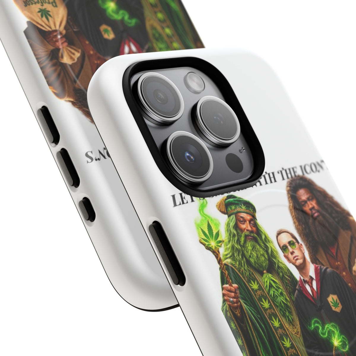 Phone Case — "Let's Smoke With The Icons" Wizard & Herbology Design