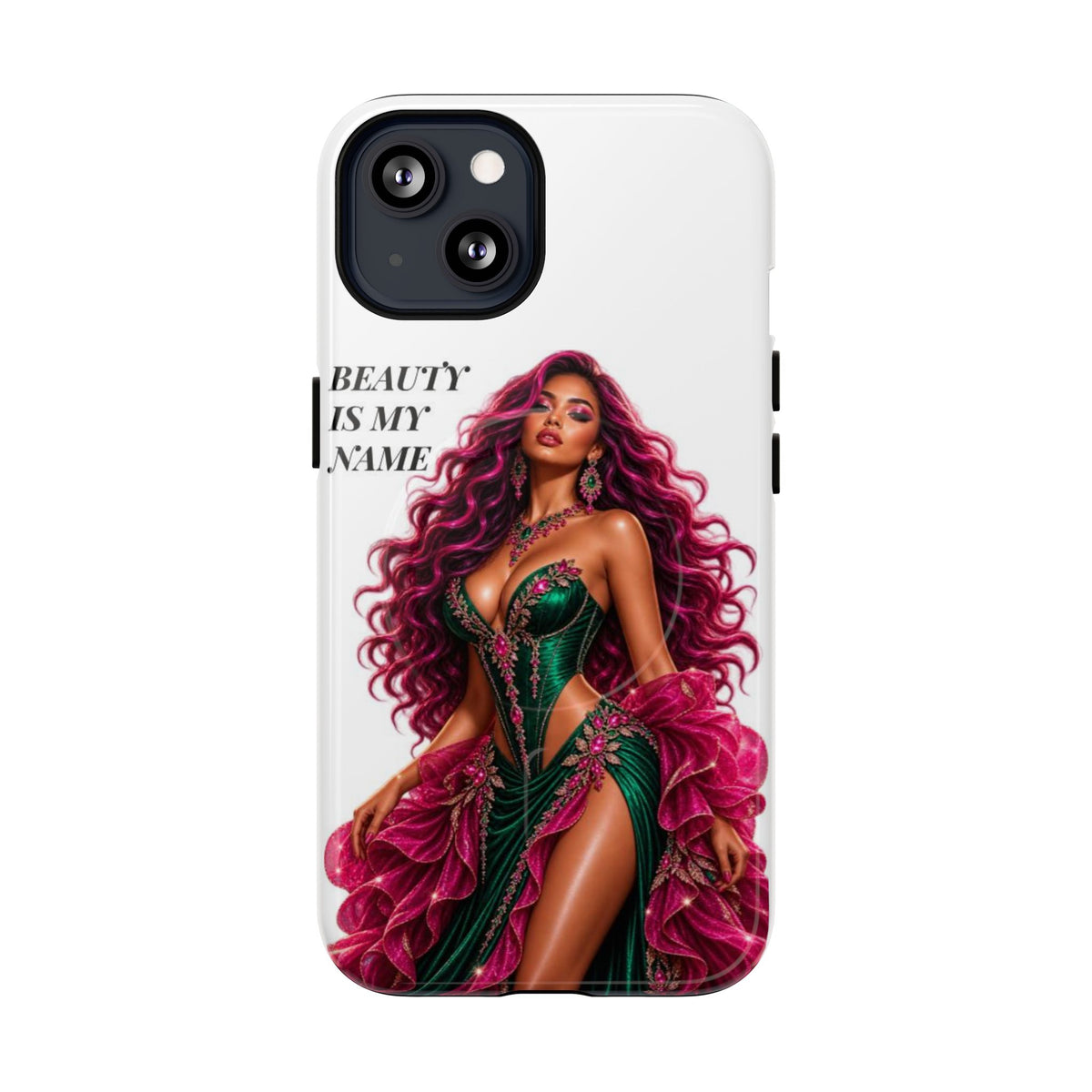 Phone Case — "Beauty Is My Name" Glamorous Magnetic Tough Case
